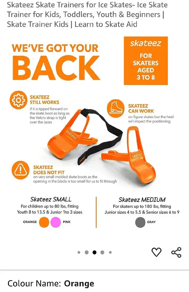 Skateez Skate Trainers for Ice Skates in Skates & Blades in Ottawa - Image 3