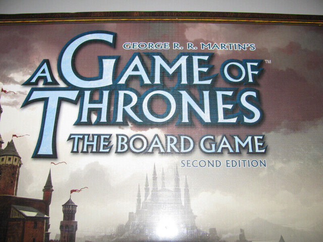 Game of Thrones the Board Game - Second Edition (Brand New) in Toys & Games in Oakville / Halton Region - Image 3