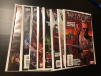 Wolverine Old Man Logan set of 8 comics $160 OBO