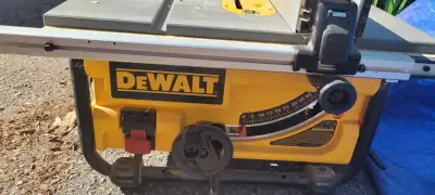 Dewalt table saw, View more
