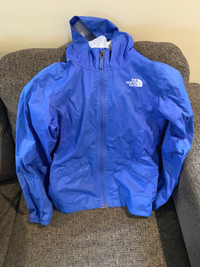 North Face rain coat