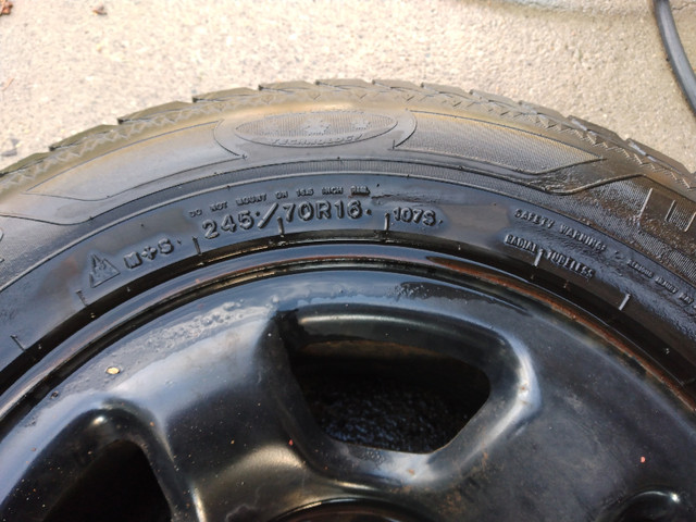 Winter Tires: Goodyear UltraGrip Ice (from a Dodge Dakota) in Tires & Rims in London - Image 2