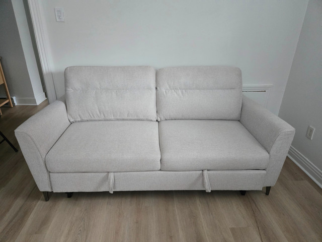 Divan presque neuf (année 2024) - A vendre 950 $ (valeur 1380$) dans Sofas et futons  à Longueuil/Rive Sud - Image 3