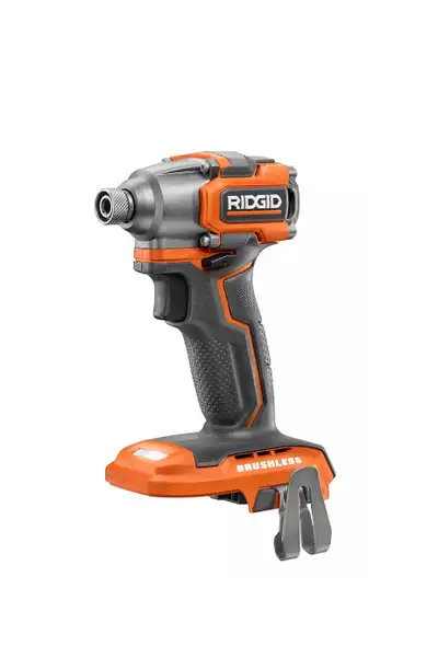 Brand New RIDGID 18V Brushless Sub-Compact 1/4" Impact Driver R8723B (Tool-Only) SubCompact model is...