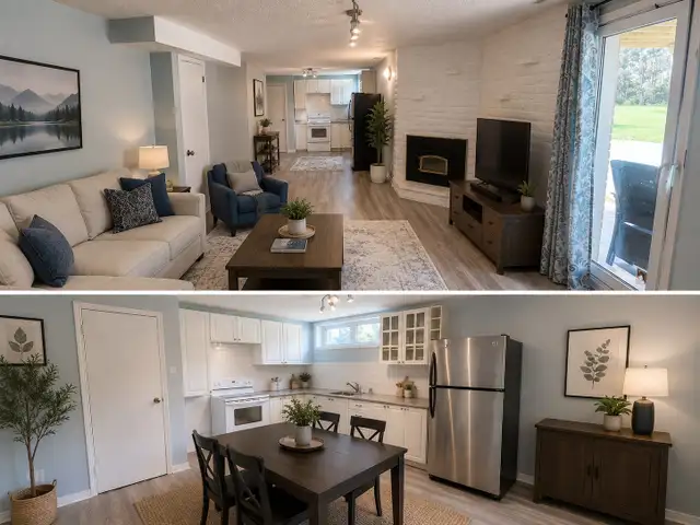 1 Bedroom + Den Basement Above Ground WalkoutApartment in Whitby in Long Term Rentals in Oshawa / Durham Region - Image 2