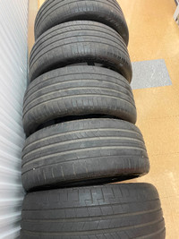 Pirelli summer tires été 255/40R20 set 4 tires (+1 spare) used$