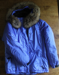 Manteau d'hiver pour femme Kanuk avec col de fourrure - taille 5