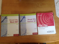 For Sale: Lot of 4 Microsoft Word, Powerpoint, and Project Books