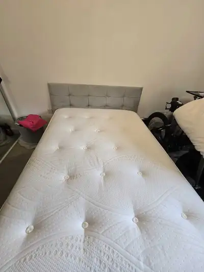 Comfortable Single mattress Eurotop! 6 mths old free delivery , View more