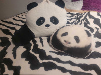 Appuie dos et coussin panda