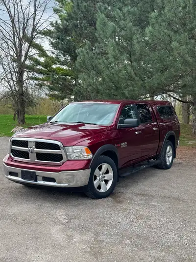 2017 Ram Eco diesel, crew cab in good condition. Comes equipped with custom cap, spray in bed liner,...