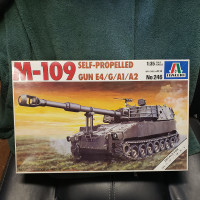 1/35 italeri M109 self propelled gun