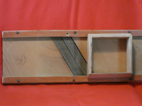 cabbage vegetable slicer mandolin with sliding frame