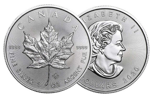 Canada Silver Canadian Maple Leaf 1 oz Silver 999 9999 Coins in Arts & Collectibles in City of Toronto - Image 4