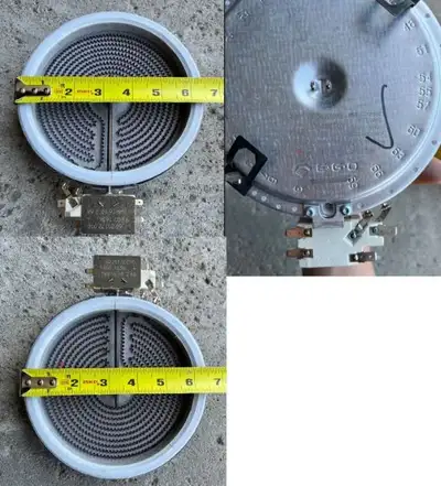 Stove Surface Elements 6" & 9", View more