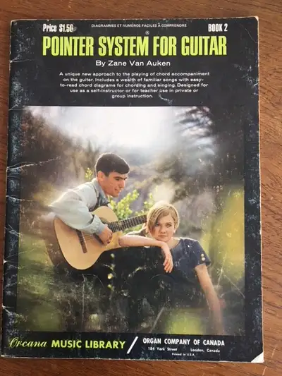 Pointer System For Guitar Book 1 & 2, Hal Leonard Music, Vintage, View more