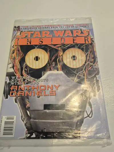Relive the anticipation of The Phantom Menace with this Star Wars Insider Issue 46, featuring an exc...