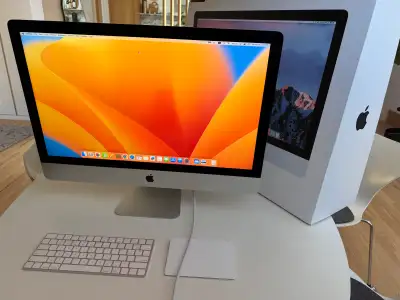 Apple iMac 27” inch, 1TB, keyboard, trackpad, original box , View more