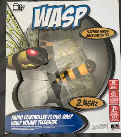 BLOWOUT AT $30!!! BNIB RC Flying Wasp BNIB, View more