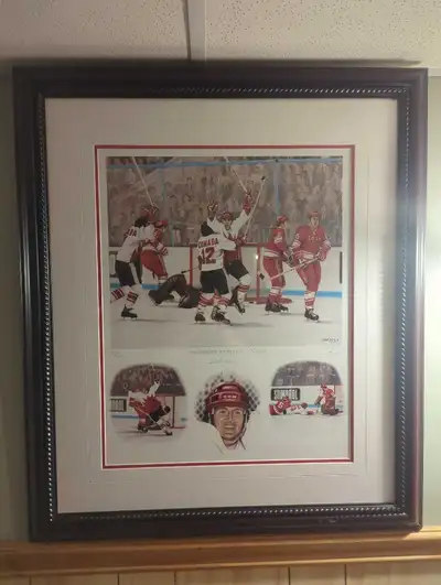 Rare Henderson Scores for Canada Framed Print, View more