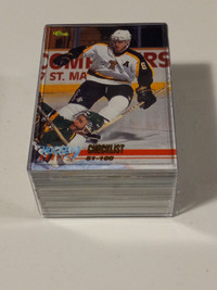 Hockey Cards Classic draft Set 1-100 RCs 1995/96 MINT