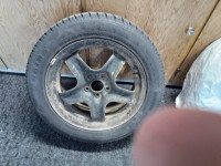 Haida snow tires on steel rims