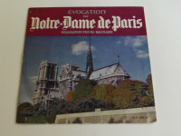 DISQUES VINYLES VINTAGE DE  DE NOTRE-DAME DE PARIS 1960