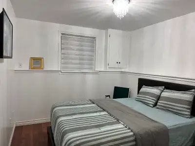 Furnished room for Rent in a 3 bedroom unit on the East Side Utilities all included. Wi-Fi included....