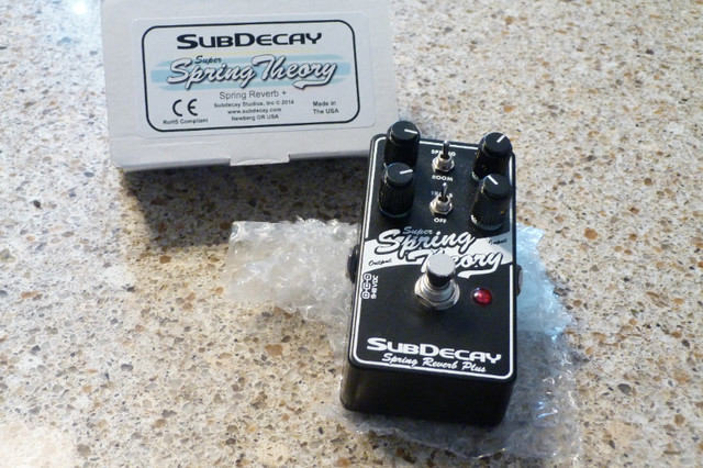 Subdecay Super Spring Theory in Amps & Pedals in Ottawa - Image 2