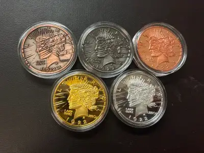 1922 1 oz copper coins, View more