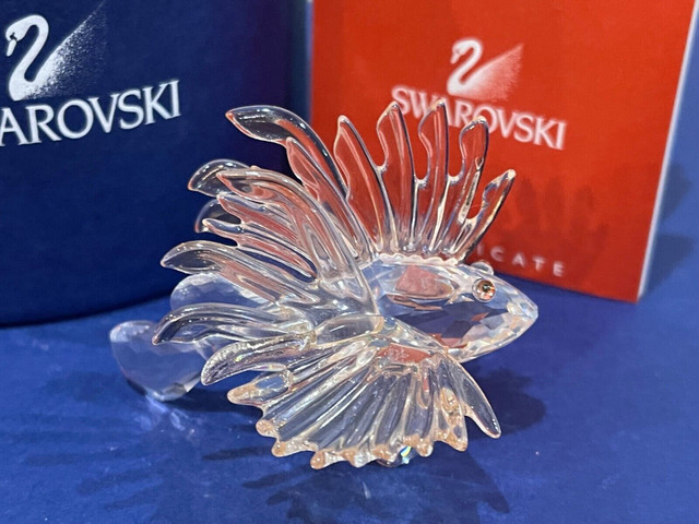 SWAROVSKI CRYSTAL  LION FISH  604011 in Arts & Collectibles in Thunder Bay - Image 4