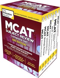 Princeton Review MCAT books