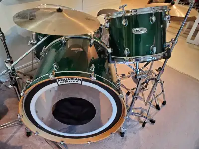 Mapex *Pro M* BASS Drum 24"x18" Maple Emerald Lacquered LTD EDIT, View more