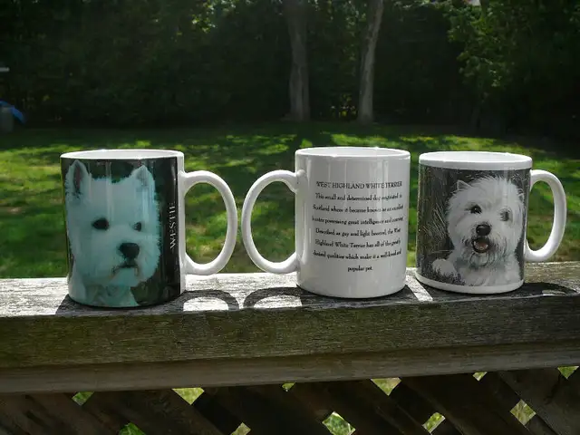 West Highland White Terrier mugs, Westie coffee mugs, westi mug in Other in Oakville / Halton Region - Image 6