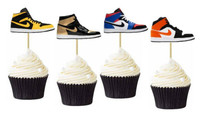 Designer Cupcake Topper Boots- Designer Birthday Cake Topper