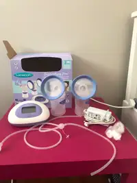 Electric double breast pump