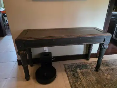Rustic console table, View more