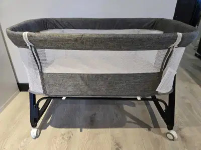 3 in 1 Bedside Baby Bassinet, View more