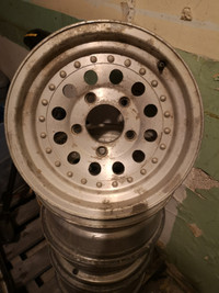 Aluminum wheels  15"   5x5.5