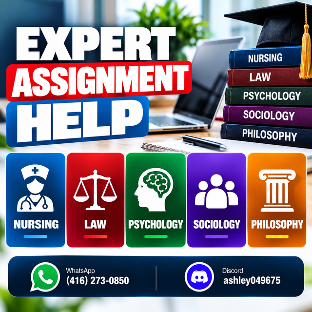 NURSING ASSIGNMENT HELP LAW, PSYCHOLOGY, SOCIOLOGY, PHILOSOPHY,