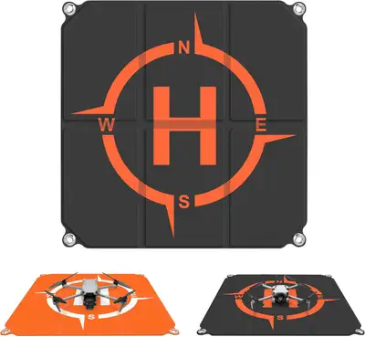 Drone Landing Pad Weighted (2x3 Fast-Fold),(25in/65cm) Double-S, View more
