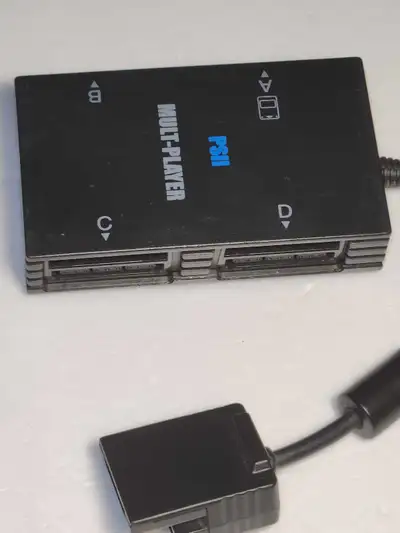 Universal 4-Player Multitap Adapter for PlayStation 2 (PS2.  , View more
