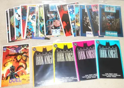 DC Comic Book Lots: Wonder Woman, Titans, Sandman, JLA and more
