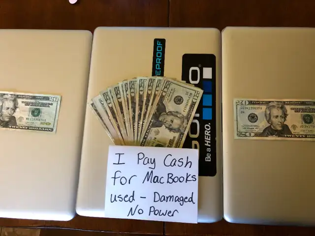SELL YOU MACBOOK LAPTOPS IPADS TABLETS FOR CASH in Laptops in Mississauga / Peel Region - Image 2