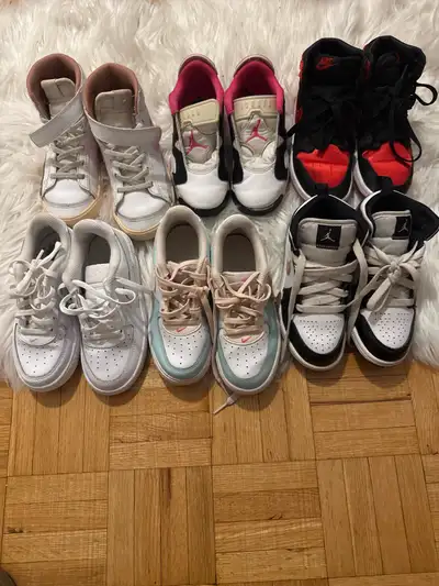 girls Nike and Jordan shoes , View more