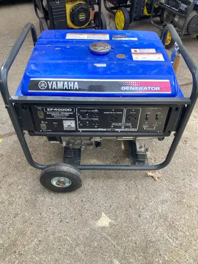 Yamaha EF4000D Generator, View more
