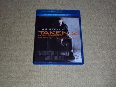 TAKEN 2, UNRATED CUT, BLU-RAY & DVD, EXCELLENT CONDITION, View more
