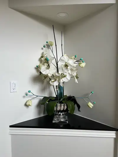 Bombay Vase with Orchids, View more