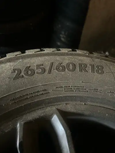 Off of 2013 Lexus 460. only used one season, then hit a deer . Maybe 7000 k on them. Nordman 9 suv t...