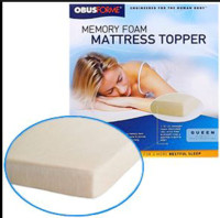 ObusForme Memory Foam Mattress Topper (3.0")Queen